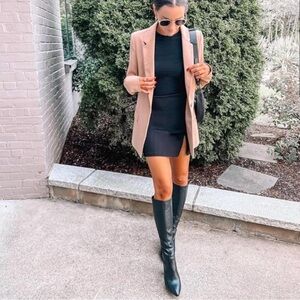 Franco Sarto Women's Black Katherine Knee High Boot Size 8